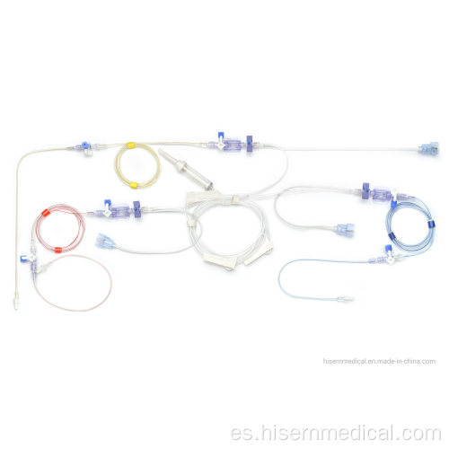 Transductor de presión arterial desechable médico FDA Hisern